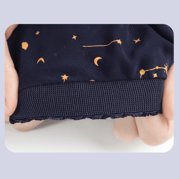 Ballet Skirt Elastic Chiffon Skirt Dance Skirt Girls Woman Constellation Pattern Half Skirt For Dancing