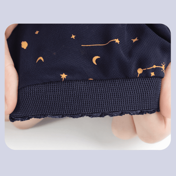 Ballet Skirt Elastic Chiffon Skirt Dance Skirt Girls Woman Constellation Pattern Half Skirt For Dancing
