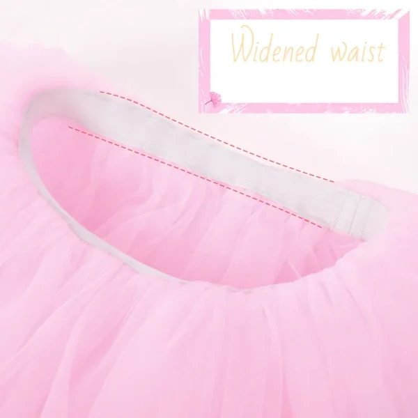 Ballet Skirt Girls Tutu Skirt Kids Ballet Tutu Puffy Ballerina Princess Tutu Stage Wear Dance Tutu Dress