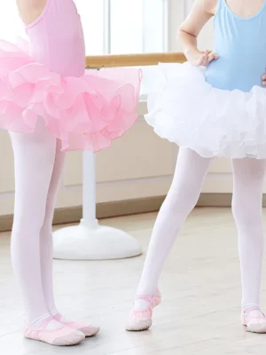 Ballet Skirt Girls Tutu Skirt Kids Ballet Tutu Puffy Ballerina Princess Tutu Stage Wear Tutu Dress Organza Pettiskirt