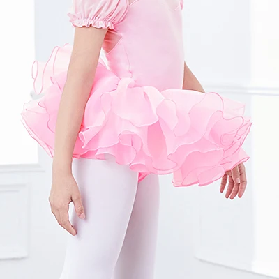 Ballet Skirt Girls Tutu Skirt Kids Ballet Tutu Puffy Ballerina Princess Tutu Stage Wear Tutu Dress Organza Pettiskirt