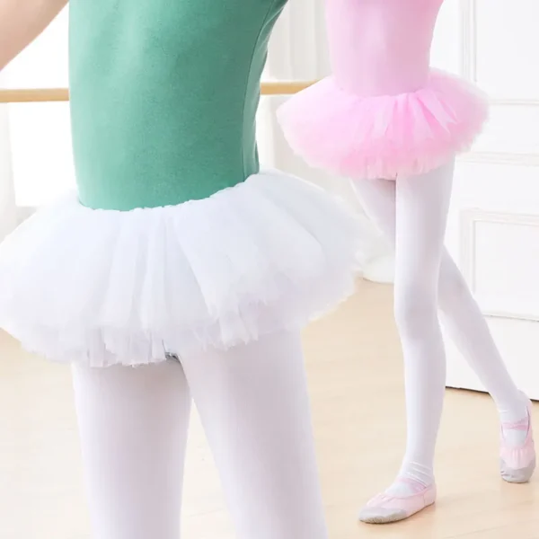 Ballet Skirt Girls Tutu Skirt Kids Ballet Tutu Puffy Ballerina Princess Tutu Stage Wear Dance Tutu Dress